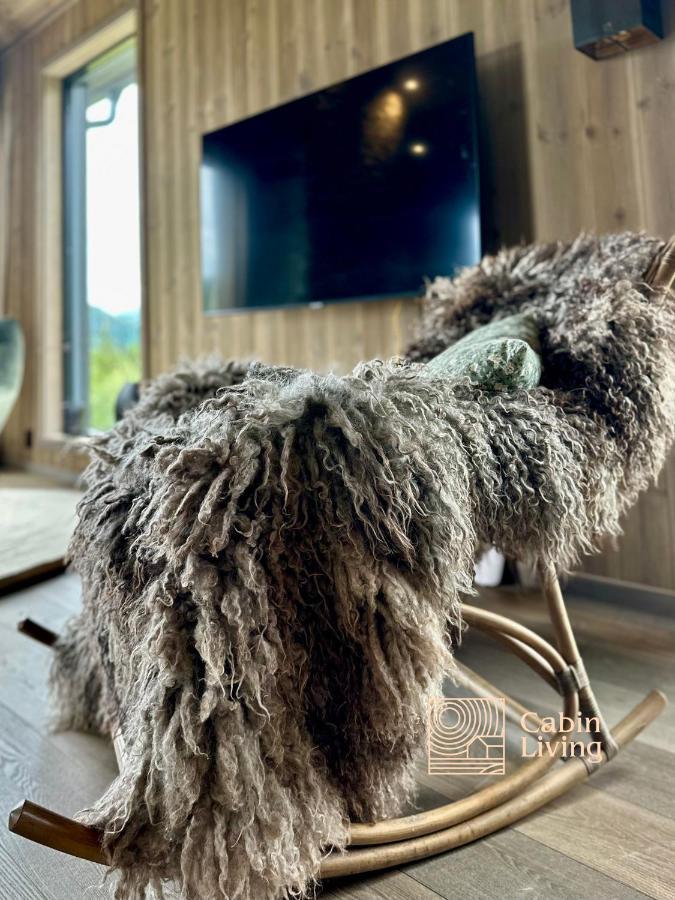 Brand New Cabin On The Sunny Side Of Gaustatoppen With A Great View Tuddal Ngoại thất bức ảnh