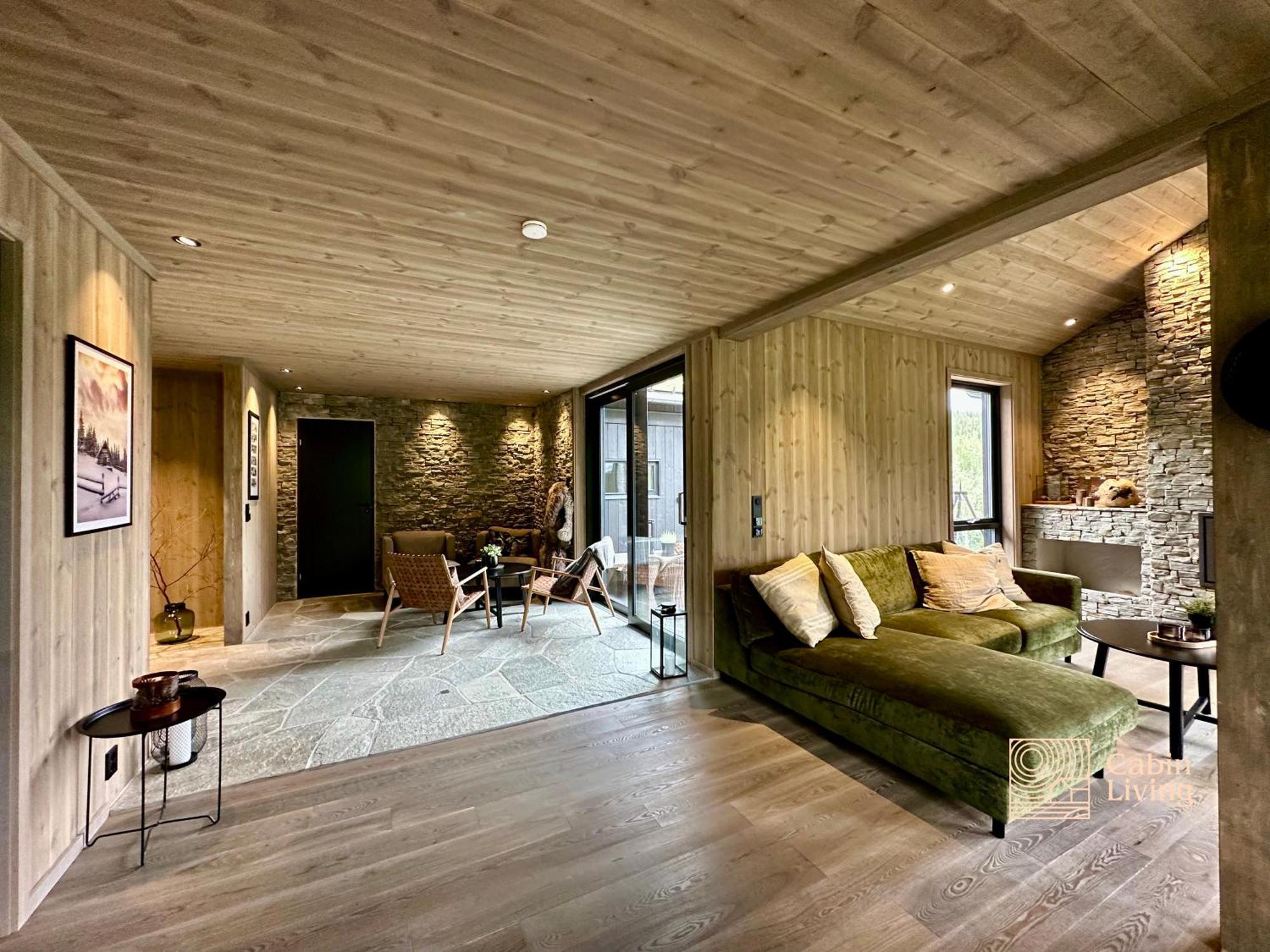 Brand New Cabin On The Sunny Side Of Gaustatoppen With A Great View Tuddal Ngoại thất bức ảnh