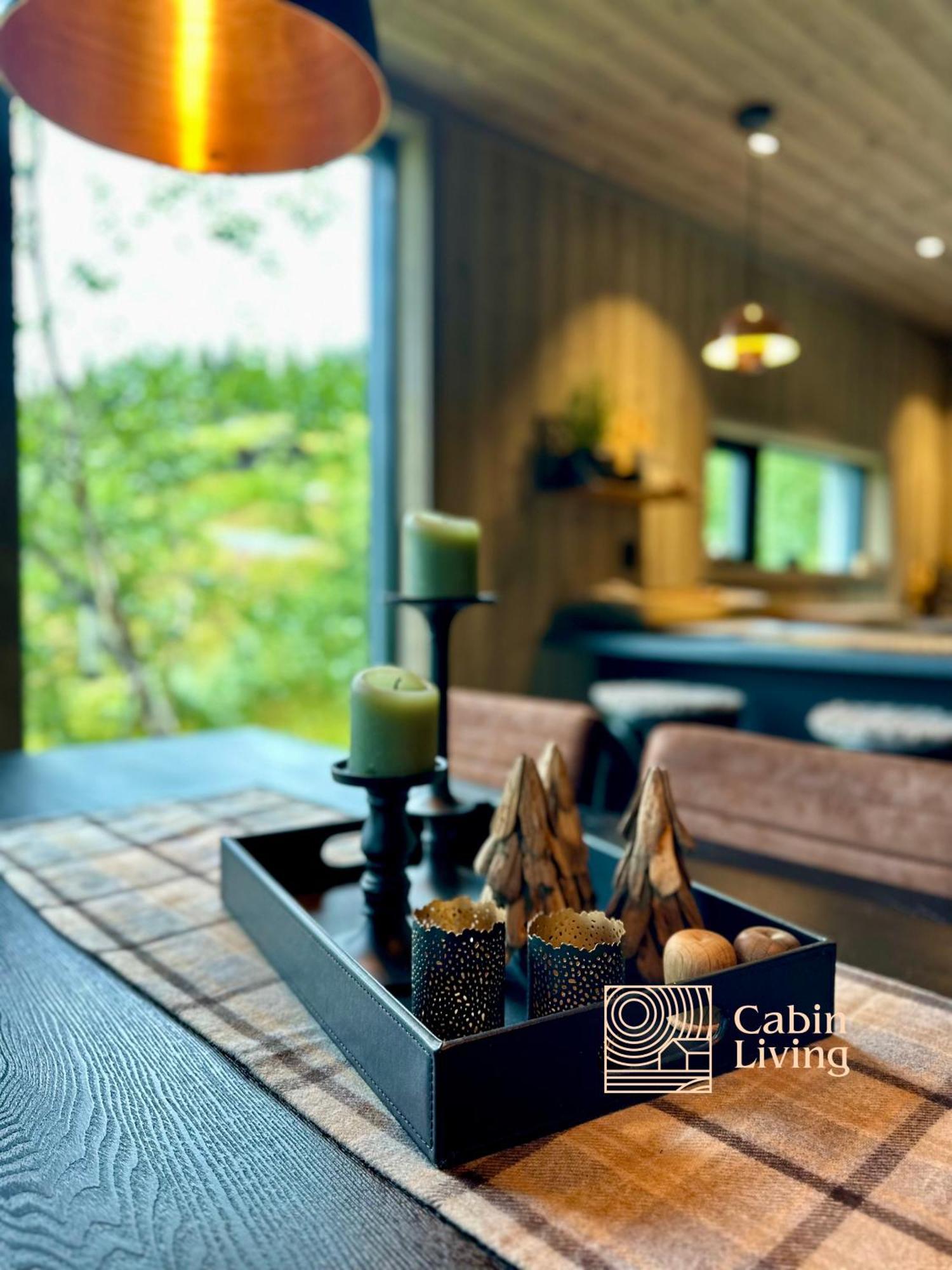 Brand New Cabin On The Sunny Side Of Gaustatoppen With A Great View Tuddal Ngoại thất bức ảnh