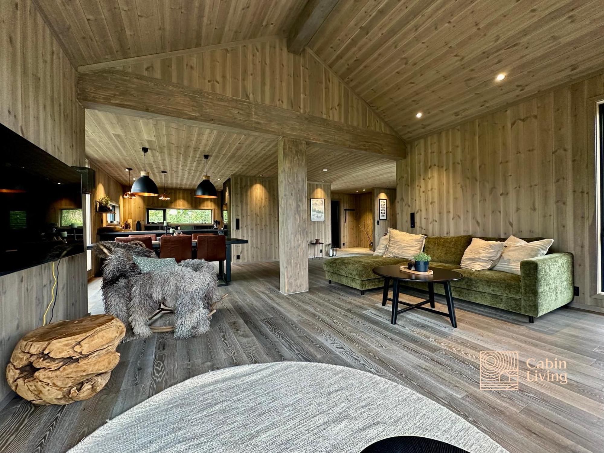 Brand New Cabin On The Sunny Side Of Gaustatoppen With A Great View Tuddal Ngoại thất bức ảnh