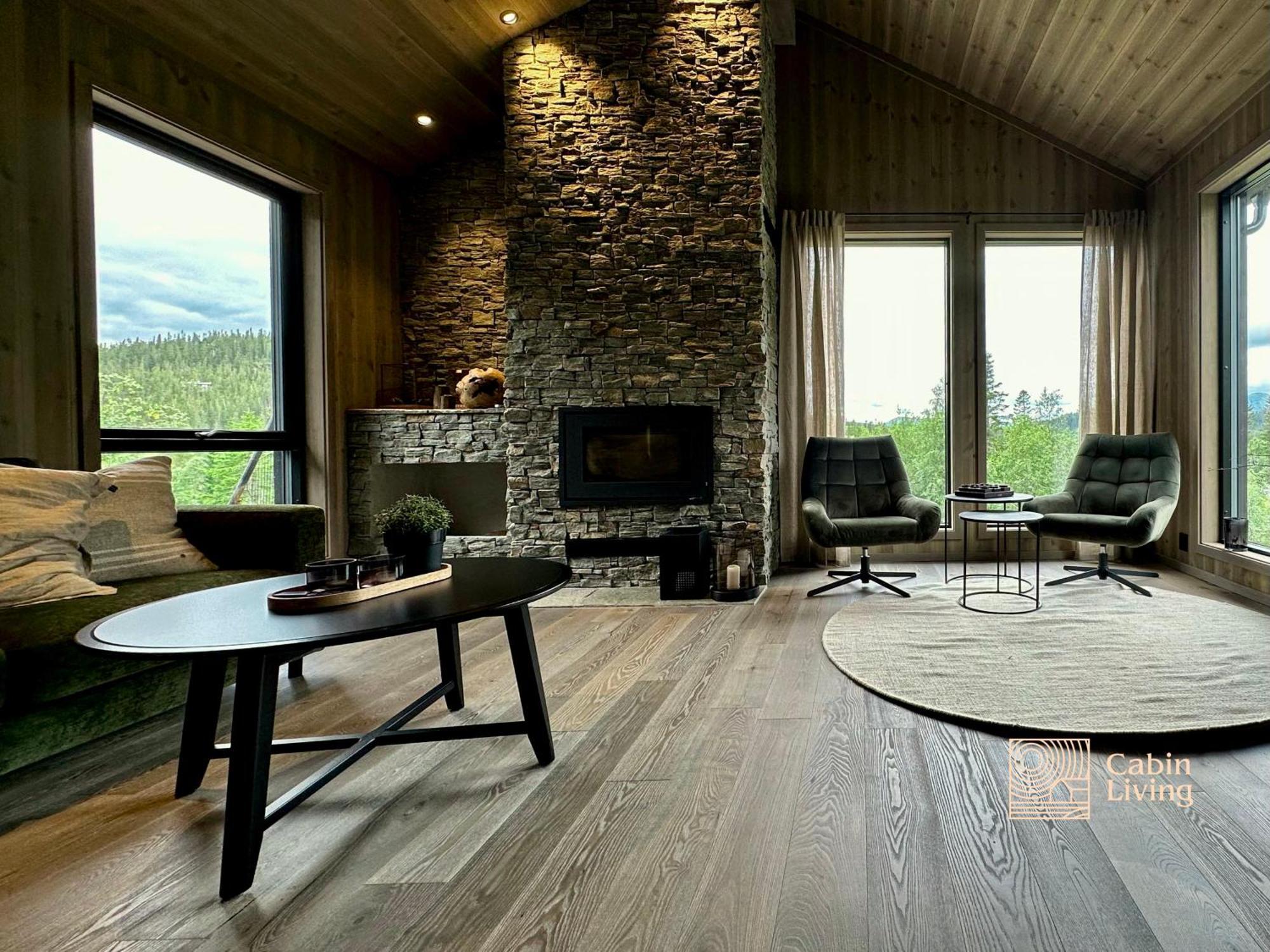 Brand New Cabin On The Sunny Side Of Gaustatoppen With A Great View Tuddal Ngoại thất bức ảnh