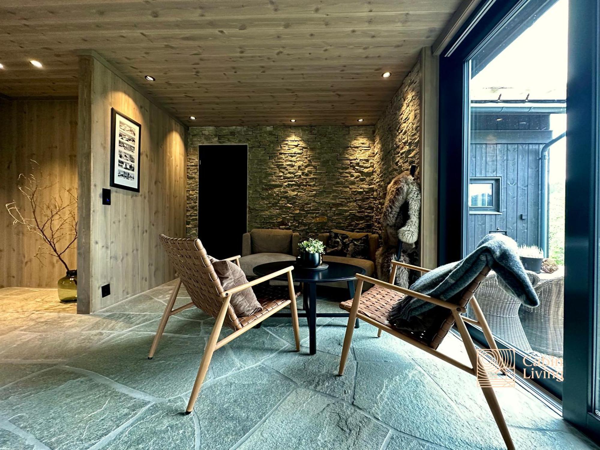 Brand New Cabin On The Sunny Side Of Gaustatoppen With A Great View Tuddal Ngoại thất bức ảnh