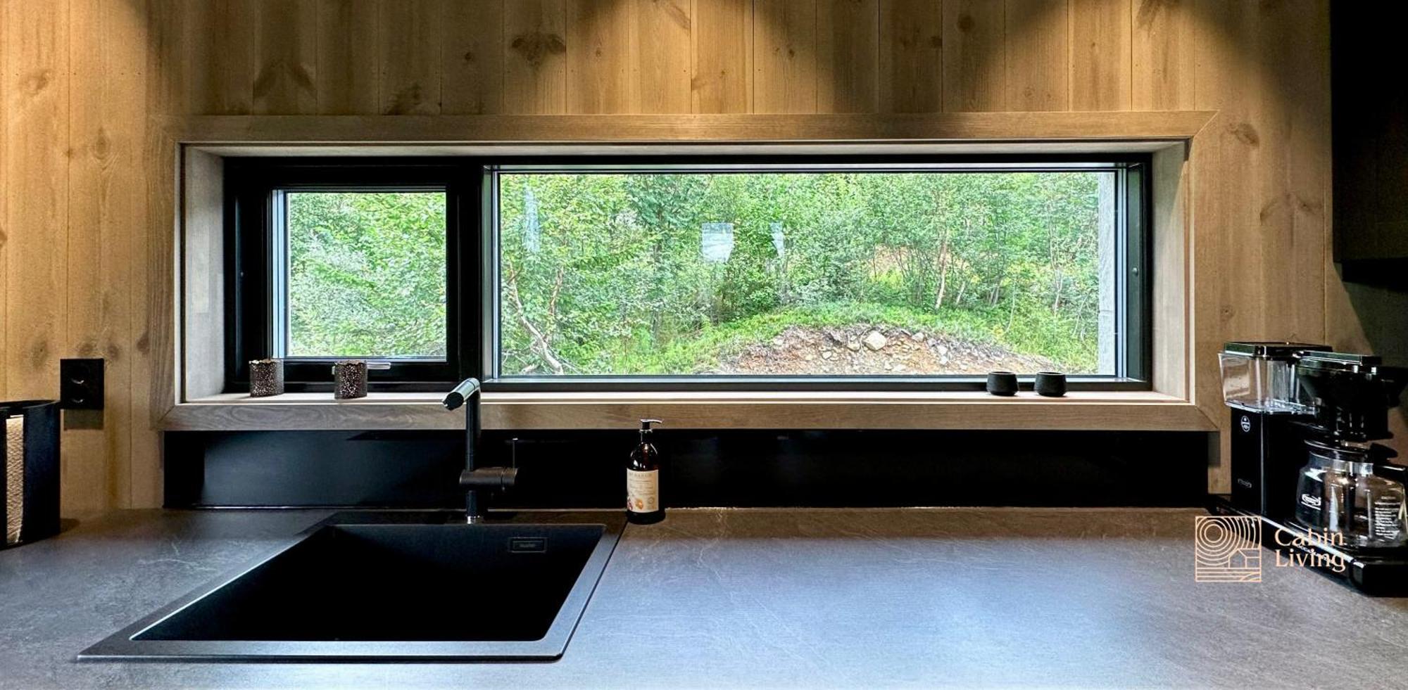 Brand New Cabin On The Sunny Side Of Gaustatoppen With A Great View Tuddal Ngoại thất bức ảnh