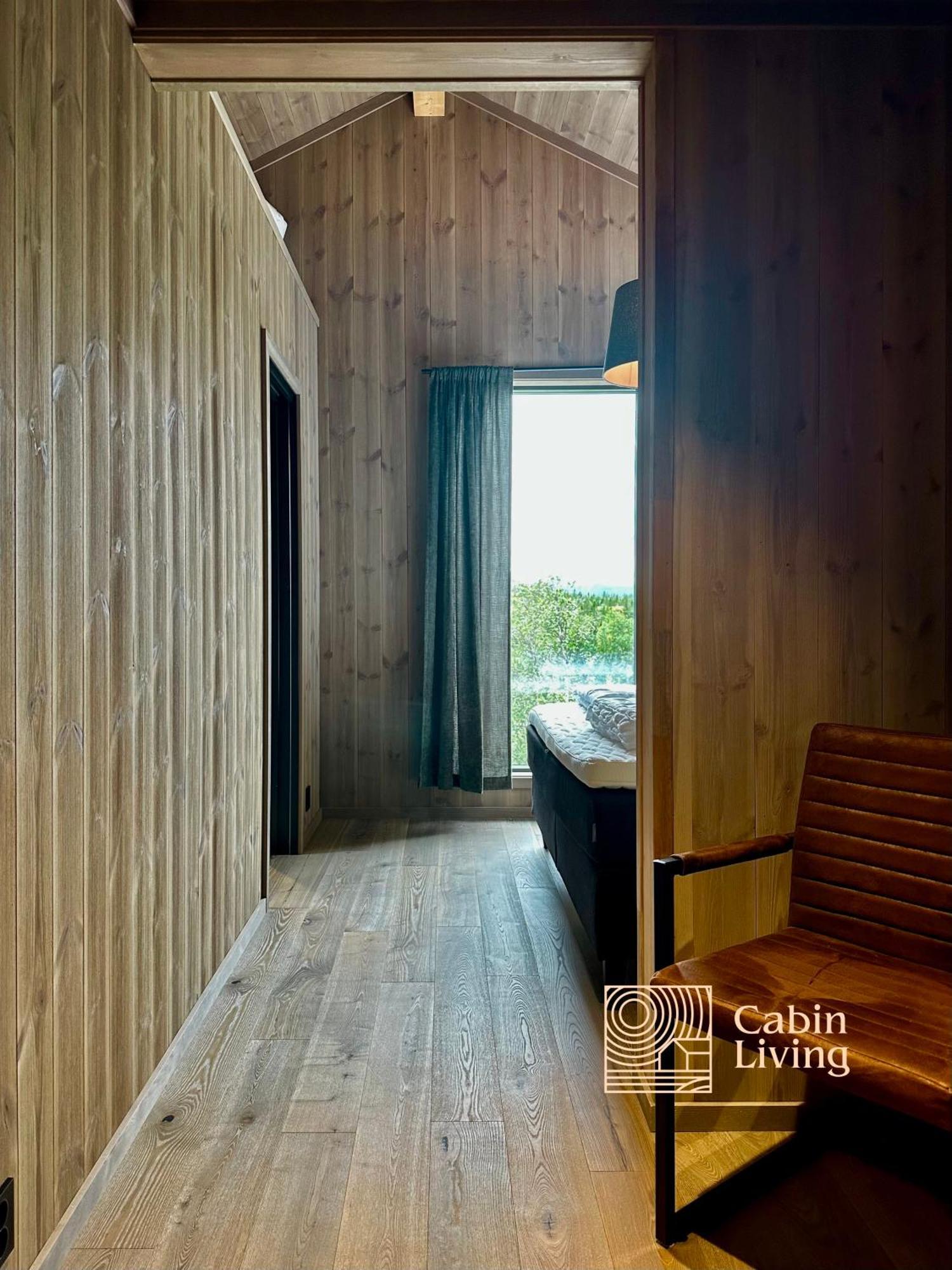 Brand New Cabin On The Sunny Side Of Gaustatoppen With A Great View Tuddal Ngoại thất bức ảnh