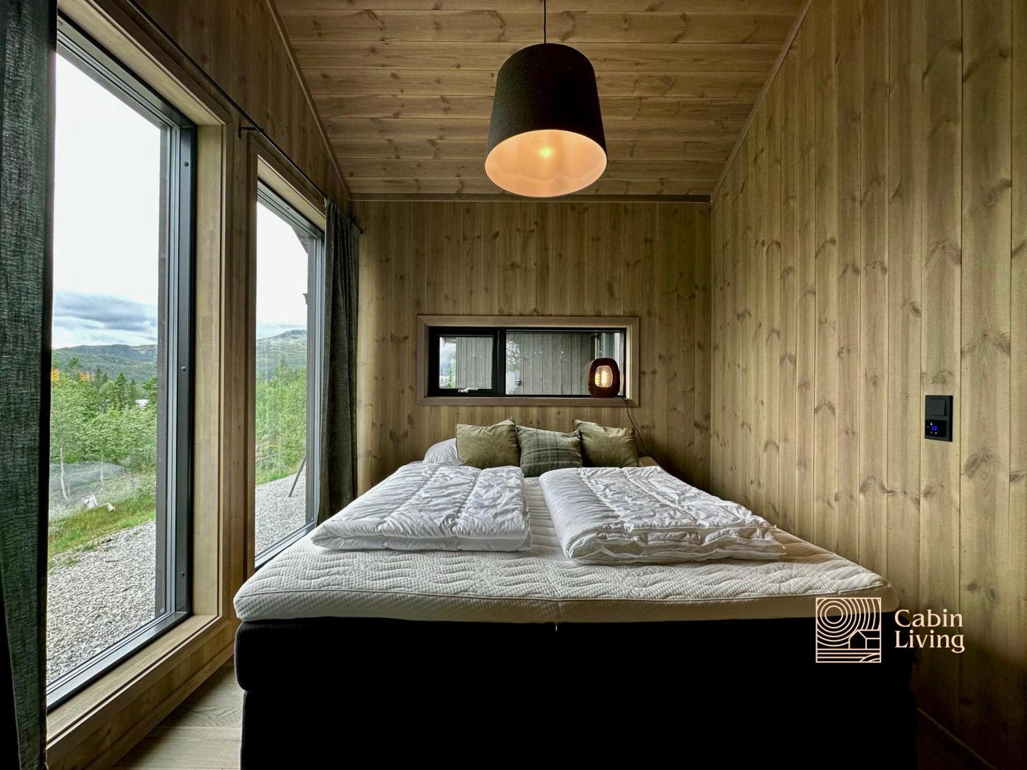 Brand New Cabin On The Sunny Side Of Gaustatoppen With A Great View Tuddal Ngoại thất bức ảnh