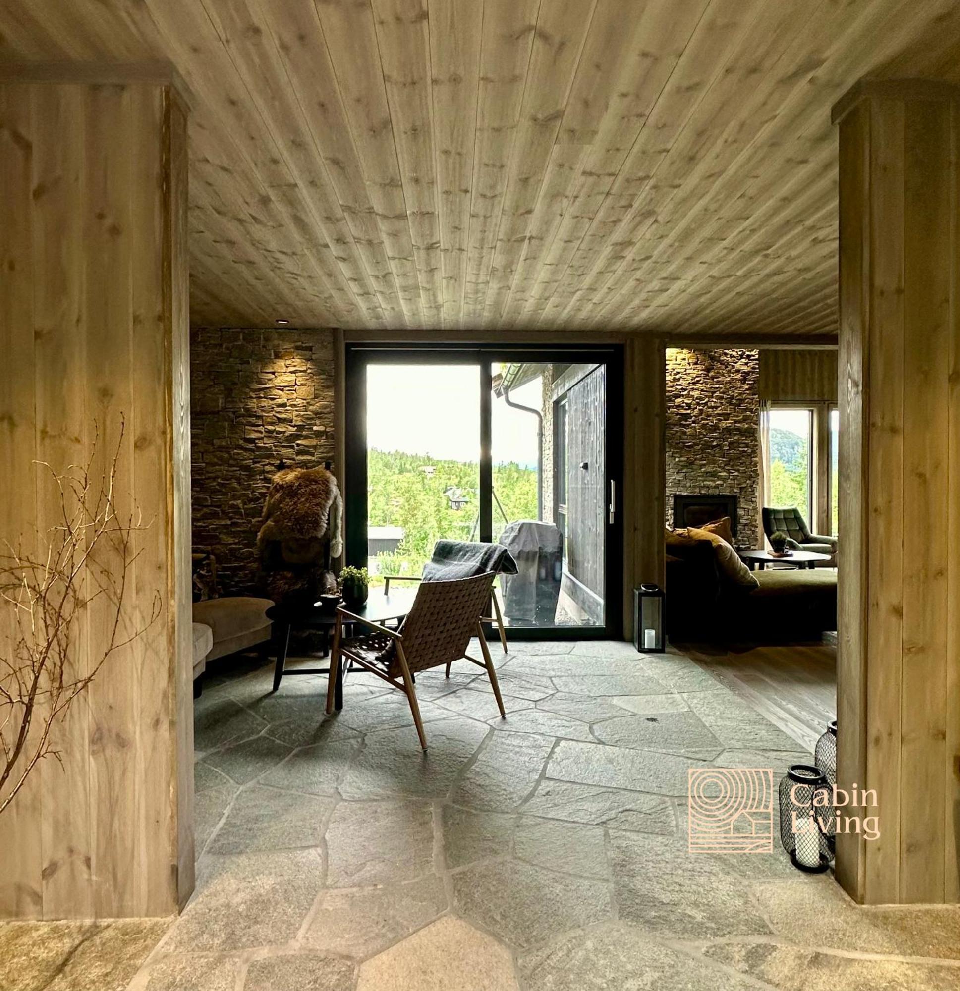 Brand New Cabin On The Sunny Side Of Gaustatoppen With A Great View Tuddal Ngoại thất bức ảnh